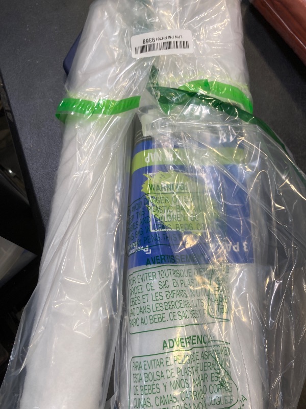 Photo 1 of Precision Defined Paint Roller Covers, Paint Roller Cover Set Refill, Replacement Covers for Roller Brushes Set, Exterior Paint Rollers for Painting Walls (1/2 Nap, 3-Pack, 18-Inch)