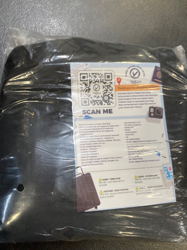 Photo 1 of V VOLKGO Super Extra Large Stroller Bag for Airplane with Padded Backpack Shoulder Straps, Double Stroller Cover for Air Travel, Jogger & Carrier - Fits All, Gate Check Bag, Waterproof Travel Cover.