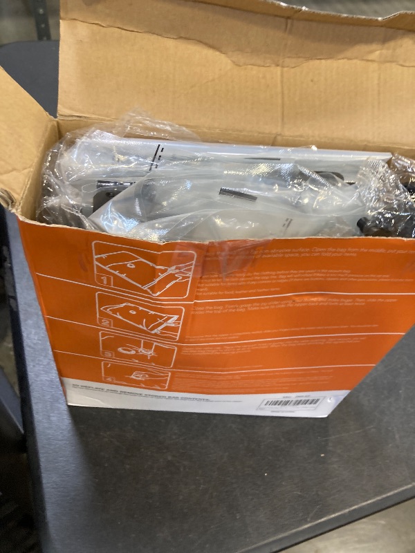 Photo 1 of 12 Pack Vacuum Storage Bags (3 Jumbo, 3 Large, 3 Medium, 3 Small),Plastic Packaging Bags,Space Saver Sealer Compression Bags with Travel Hand Pump for Blankets, Comforters, Pillows, Clothes Storage