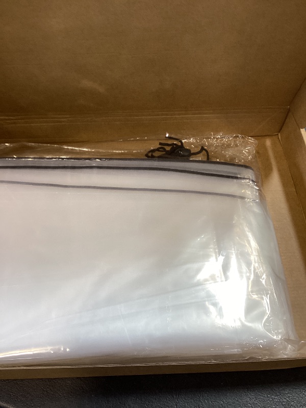 Photo 1 of 6 Pack 47 x 50 Inches Extra Large Clear Drawstring Dust Covers Plastic Storage Bags, Multi-Purpose Luggage Storage Bag for Storage and Keeping Luggage, Suitcase Good for Household Organizing Reusable