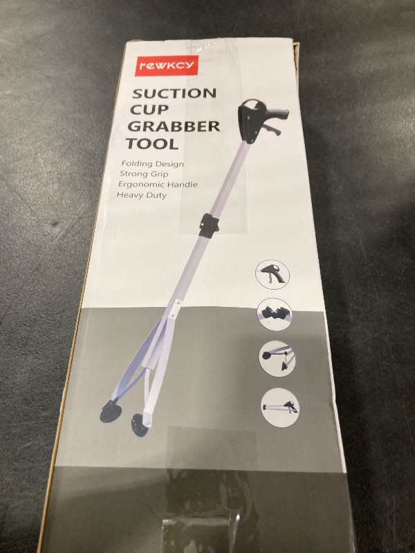 Photo 1 of 32" Grabber Reacher Tool, 2-Pack Foldable Reacher Grabber with Suction Cup Grip, Heavy Duty Pick Up Tool Grabbers for Seniors, Trash Picker Upper Grabber for Indoor & Outdoor Use