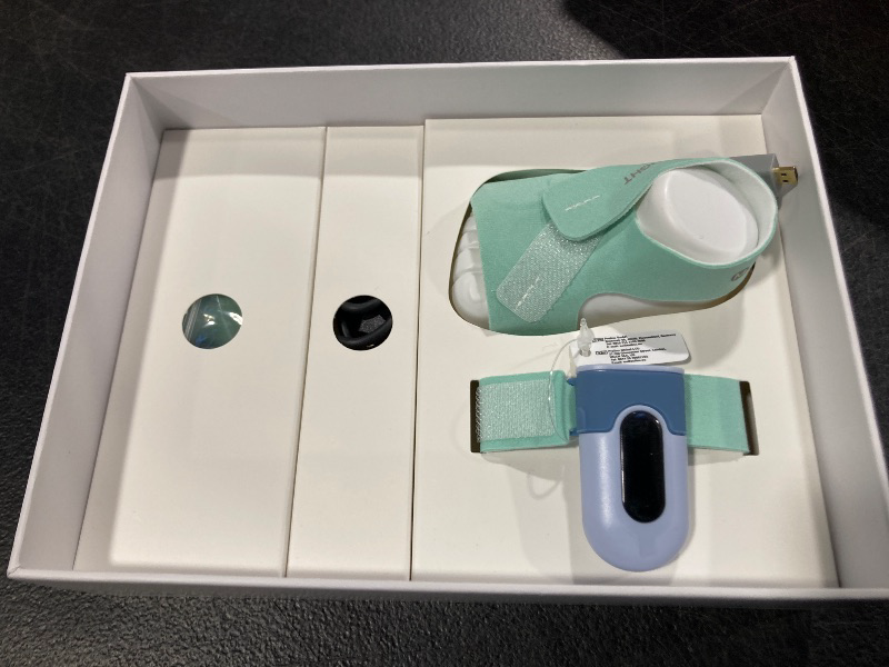 Photo 1 of Babytone Baby Sleep Sock Monitor, Tracking Heart Rate and Movement for Infant, Wearable Foot Monitor Smart Sock with Bluetooth and APP, for 0-36 Months Newborn