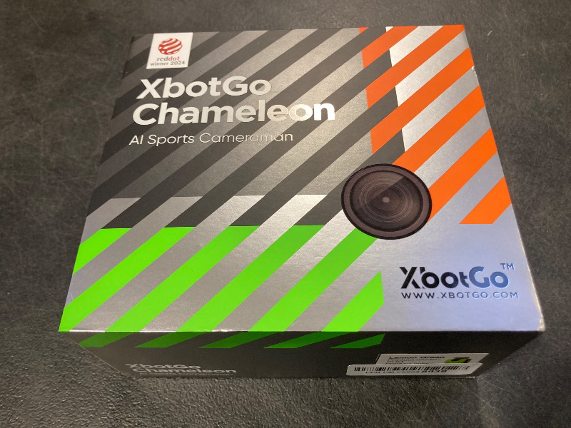 Photo 1 of XbotGo Chameleon AI Auto Sports Action Camera - 4K 60FPS Soccer Camera and Basketball Tracking Camera for Team Sports, Live Streaming, No Subscription, Works with iOS & Android (Lemon Green)
