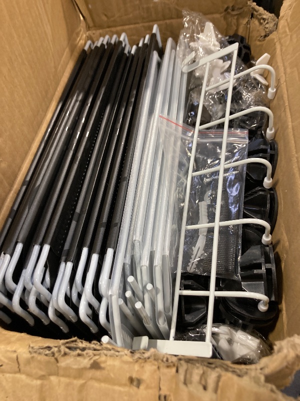 Photo 1 of HOMIDEC Shoe Rack, 8 Tier Shoe Storage Cabinet 32 Pair Plastic Shoe Shelves Organizer for Closet Hallway Bedroom Entryway