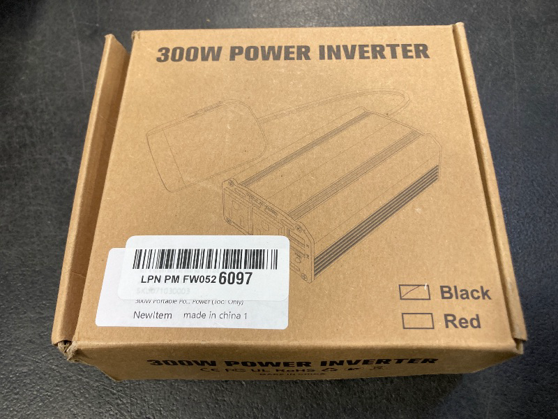 Photo 1 of 300W Portable Power Inverter Compatible with DeWALT 20V Battery –Ecarke Outdoor Battery Converter with 3USB&Type C&AC Outlets, Converting DC 20V to AC 110V, for Camping RV Emergency Power