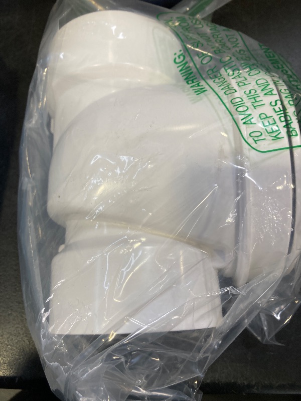 Photo 1 of 3" PVC Backwater Valve,4-Inch Drain Backflow Preventer Valve Prevent Sewage and Rainwater from Flowing Back