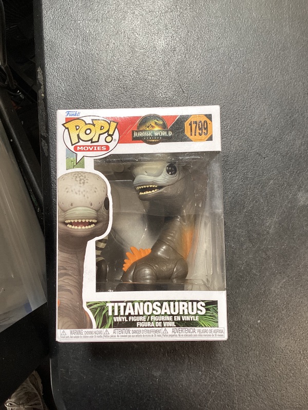 Photo 1 of Funko Pop! Movies: Jurassic World: Rebirth - Titanosaurus - Collectable Vinyl Figure - Gift Idea - Official Merchandise - Toys for Kids & Adults - Movies Fans - Model Figure for Collectors