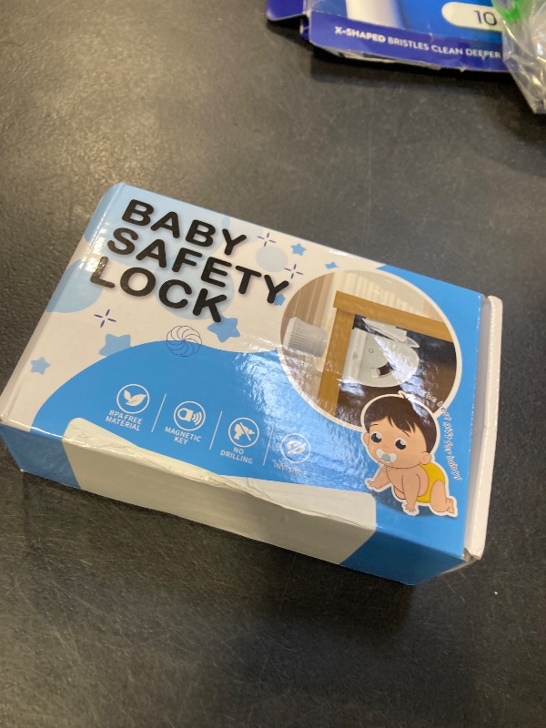 Photo 1 of 10 Pack Magnetic Cabinet Locks for Child Safety, Drawer Locks Baby Proofing, Magnetic Door Safety Locks for Cabinets and Drawers, Easy Installation No Tools Required (10 Pack and 2 Keys)
