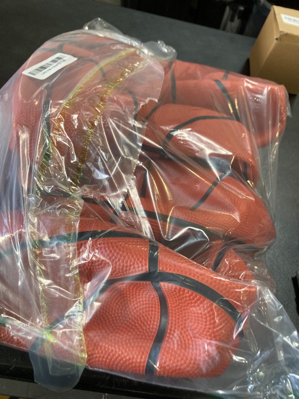 Photo 1 of 6 Pack 29.5" Official Size 7 Basketball Balls Inflatable with Pump for Men and Women for Outdoor, Indoor or Training, Mens Adult Basketball