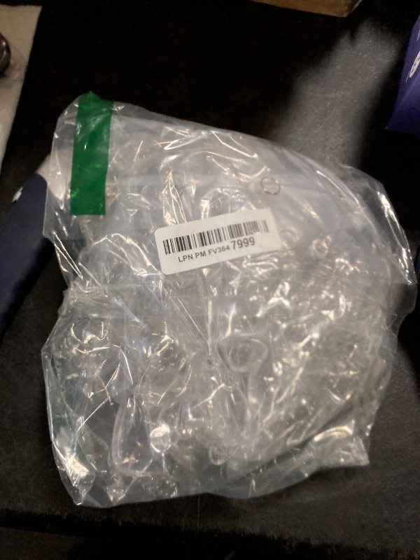 Photo 1 of 100 PCS Clear Crystal Ornaments for Christmas Tree, Acrylic Teardrop Christmas Ornaments with 5 Styles, Hanging Crystals Pendant for Wreaths Chandelier Wedding Party Holiday Decor