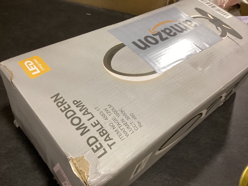 Photo 1 of Adebime LED Spiral Bedside Table Lamp, Stepless Dimmable 12W 3000K Warm White, Modern Nightstand Desk Lamp for Bedroom, Living Room?, Sliver