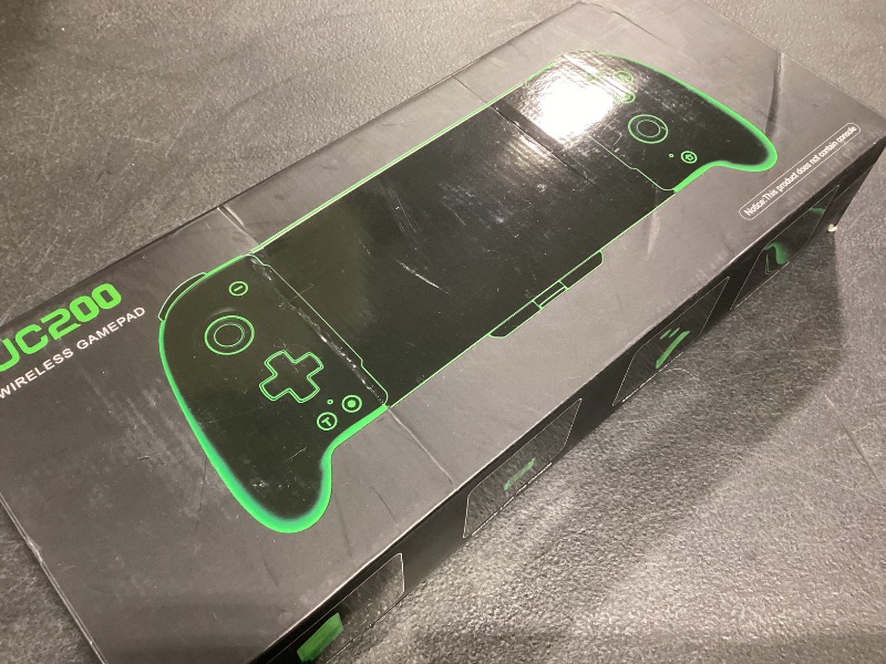 Photo 1 of Gammeefy Switch Controllers Compatible with Nintendo Switch/Switch OLED, One-Piece Joypad Controller Replacement for Switch Pro Controller with 9 Lights Color, Turbo, Macro, KeyLinker APP