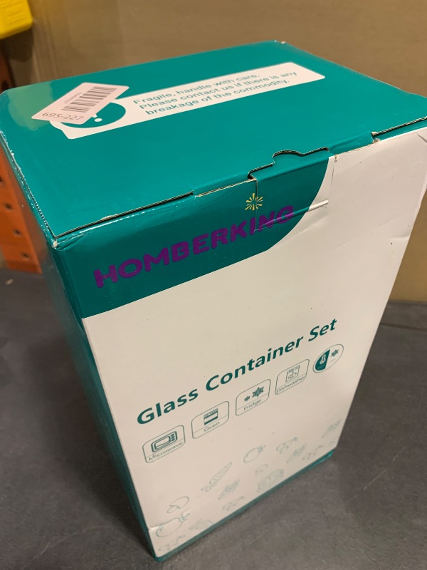 Photo 1 of 10 Pack Borosilicate Glass Meal Prep Containers with Locking Lids, Glass Food Storage Containers Set, Airtight Lunch Bento Boxes, BPA-Free & Leak Proof, 36oz & 14oz, Freezer, Oven Safe-Pink