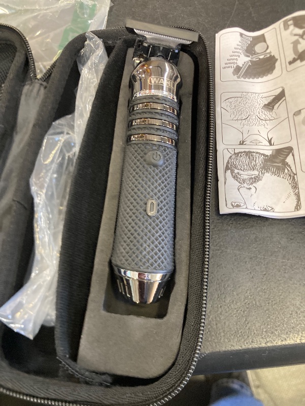 Photo 1 of Wahl USA Pro Series High Visibility Skeleton Style Trimmer, Lithium-Ion Cordless USB Rechargeable All in One Shaving & Close Cutting Beard Trimmer for Men with Near Zero Gap Blade – 3026018