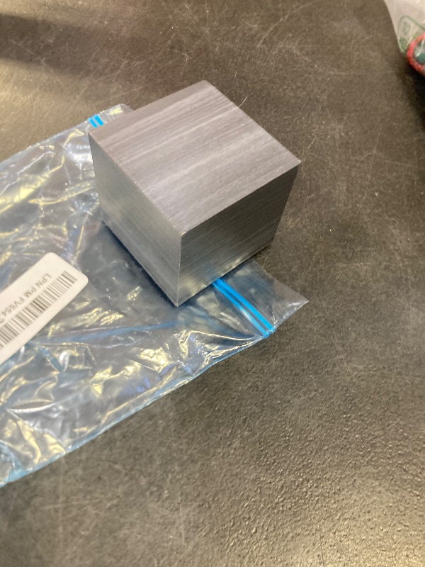 Photo 1 of Lancoon Wooden Alarm Clock - Mini Cube LED Digital Clock with Time/Date/Temperature Display, 3 Levels Brightness and Voice Control Great for Home Office Travel - AC10Black_White