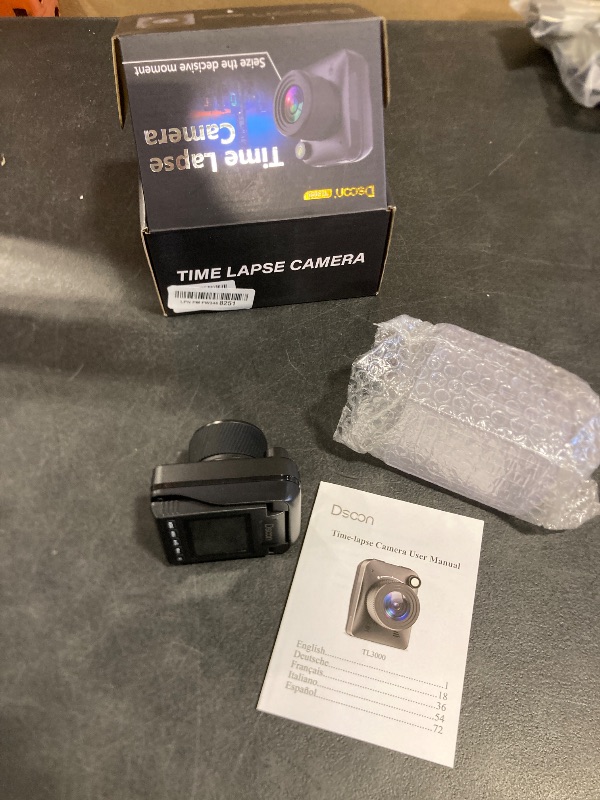 Photo 1 of Dsoon Time Lapse Camera, 4K FHD Timelapse Camera Outdoor, Waterproof Level IP66, for Record Outdoor Construction, Weather, Plant, 6 Month Battery Life, 64 GB TF Card Included