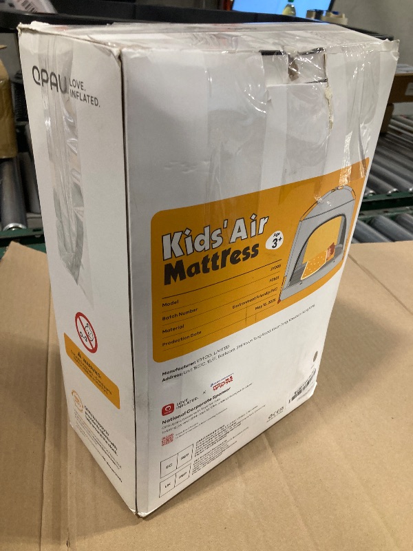 Photo 1 of QPAU Inflatable Toddler Travel Bed with Tent – Lightweight Blow Up Kids Air Mattress with Hand Pump – Indoor & Outdoor Portable Sleeping Solution for Camping, Travel, Home, Grandma’s – Ages 3+