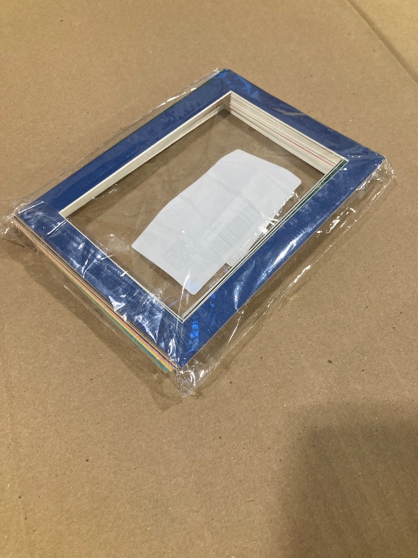Photo 1 of 15 Pack 5x7 Picture Mats, Mixed Colors Frame Mattes for 4x6 Pictures Photo Frame Mat Core Bevel Cut Mat Board Show Kit for Photos, Prints, Artworks