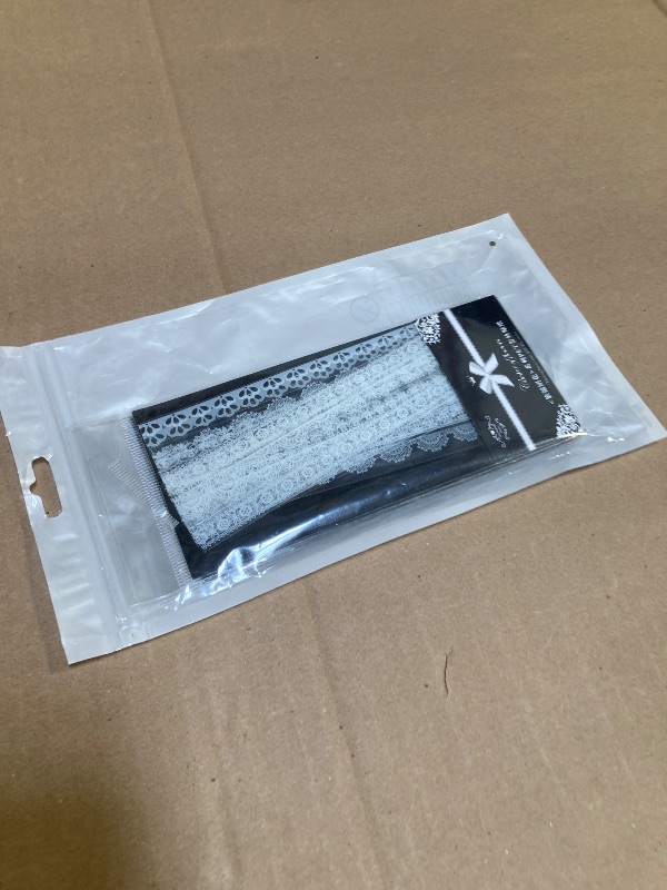 Photo 1 of 120 Pcs Lace Stickers Set, White Lace Scrapbook Stickers, Vintage Scrapbooks Sticker, Wedding Scrapbook Sticker, Embellishments Supplies for Scrapbooks, Laptops, Journals, Frame (Multiple Styles)