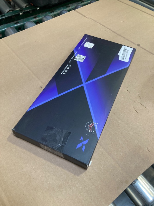 Photo 1 of HITIME XVX Clear keycaps, White Transparent Keycaps 60 65 75 100 Percent, Crystal Ceramic Custom Key Cap Set 124 Keys, Cherry Profile, Shine Through, Cute Style for Mechanical Keyboards