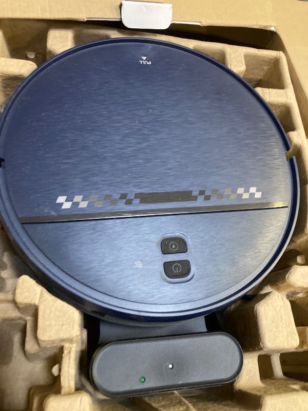 Photo 1 of Robot Vacuum and Mop Combo, 2-in-1 Mopping Robot Vacuum Cleaner with 2300Pa Suction, 2.87'' Slim Design, Wi-Fi/App/Voice Control, 3D Obstacle Avoidance&Self-Charging for Hard Floors, Carpets, Pet Hair