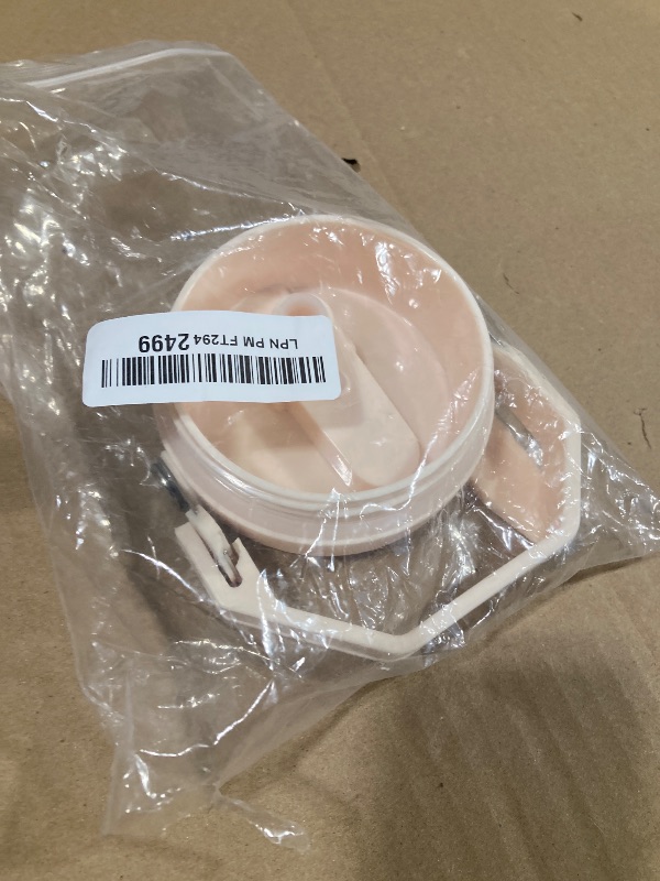 Photo 1 of 40oz Lid for Stanley Cup, Flip Straw Leak Proof Lids Replacement with Handle for 40oz Stanley Quencher and ProTour, No Spill Lids Reusable Removable Replacement Accessories for StanleyCup, (Lvory*1)