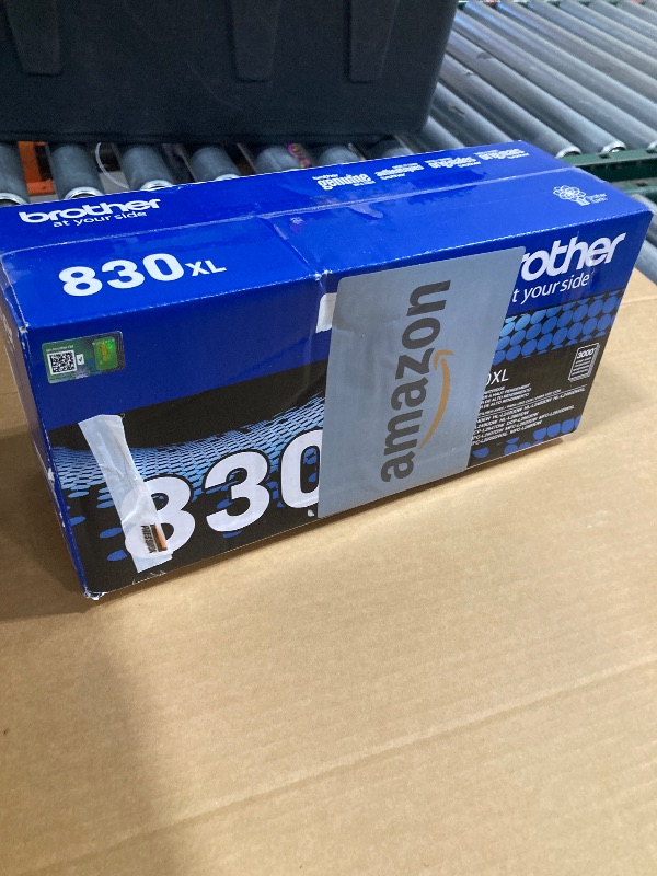 Photo 1 of Brother Genuine TN830XL Black High Yield Printer Toner Cartridge - Print up to 3,000 Pages(1)