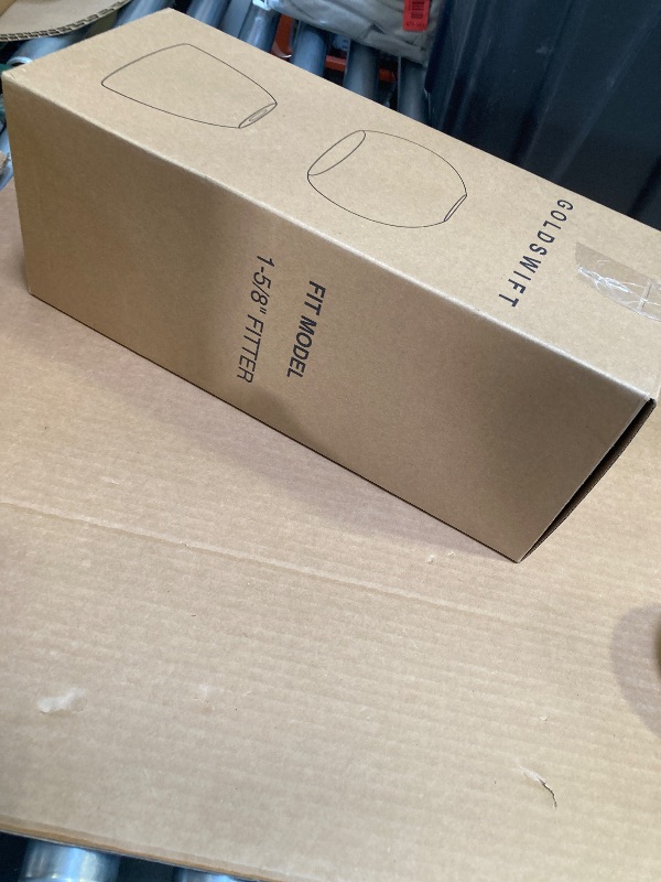 Photo 1 of GoldSwift 3 Pack Amber Alabaster Bell Shade Glass Lamp Shade Replacement, 5.9"W x 5"H, 1-5/8" Fitter, Farmhouse Frosted Glass Globe Cover for Chandelier Pendant Light Wall Sconce Lighting Fixture