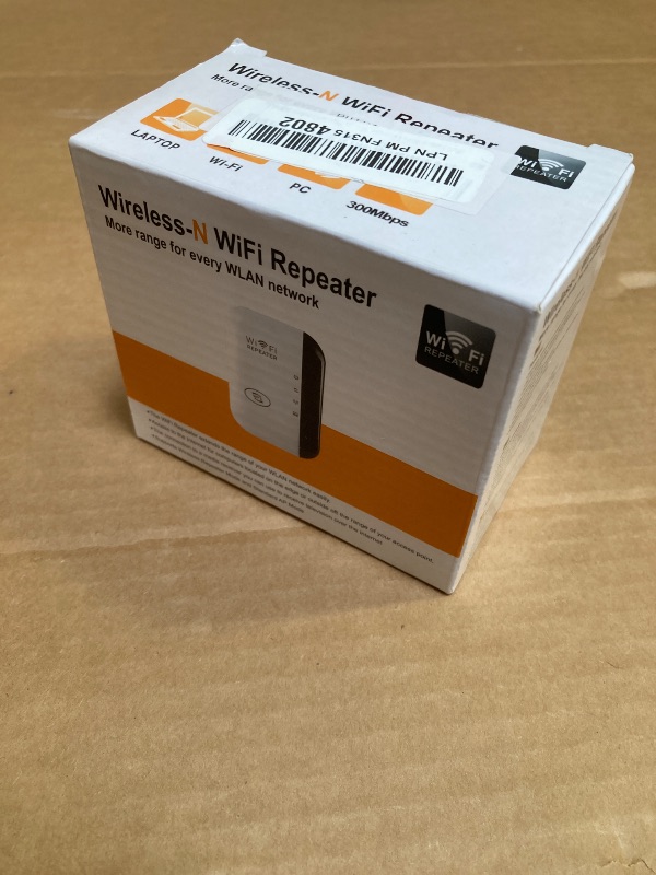 Photo 1 of WFlONG astest WiFi Extender, WiFi Repeater, WiFi Booster, Covers Up to 5000 Sq.ft and 50 Devices, Internet Booster - with Ethernet Port, Quick Setup, Home Wireless Signal Booster