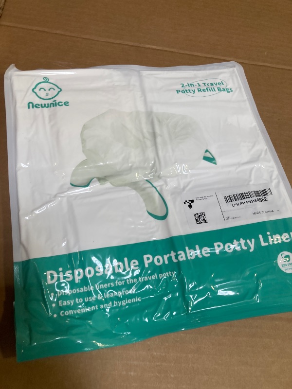 Photo 1 of [36 Counts] Newnice Disposable Potty Liners with Absorbent Pads, Leak-proof Portable Travel Bags for Toddler Training, Compatible with OXO Tot 2-In-1 Go Potty & Most Potty Chairs