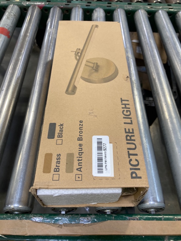 Photo 1 of 7Degobii Dimmable Picture Light Hard Wired 15.75" Inch Adjustable Swing Arm Antique Bronze Picture Frame Lights Led Display Light for Artwork 7W 3000K