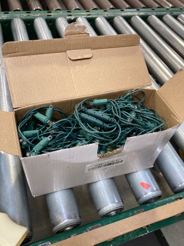 Photo 1 of 100 LED Christmas Lights 5 ftx5ft Christmas Net Lights Outdoor Indoor Mesh Christmas Decorations Lights string,Perfect for Bushes or Trees, Green Wire?Warm White?