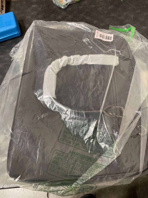 Photo 1 of Blofinche Genuine Leather laptop Briefcase: Messenger shoulder bag 15 16 inch men macbook case women work satchel designer handbag Black