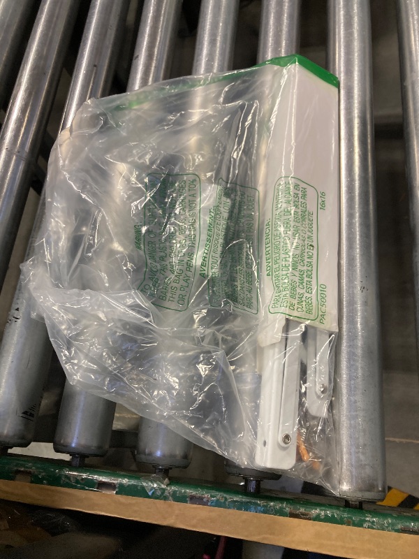 Photo 1 of 2 Pcs 10 Inch White Folding Shelf Brackets, Collapsible Heavy Duty Shelf Bracket Wall Mounted for Table Bench, DIY Wall Bracket with Screws, Space Saving, Max Load 330 lb