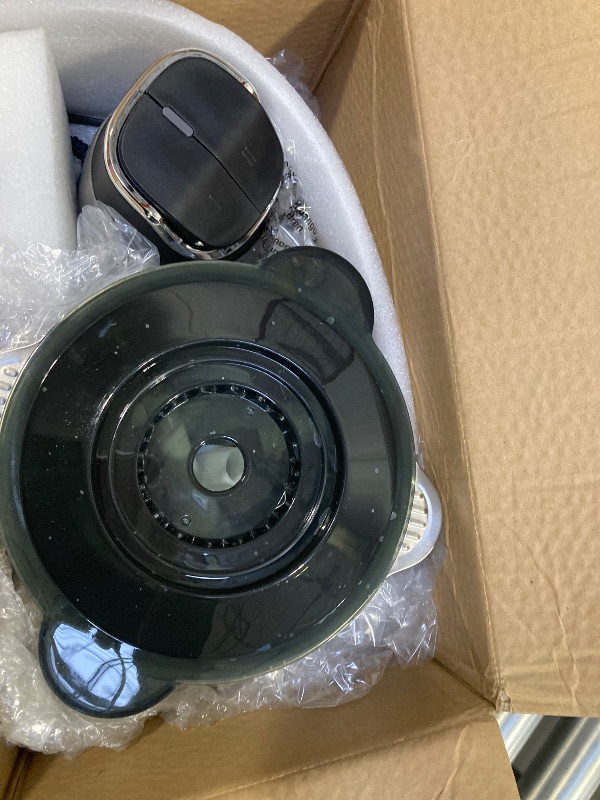 Photo 1 of Ganiza Food Processor, 2-Speed Food Chopper Meat Grinder with 8 Cup Stainless Steel & 8 Cup Glass Bowls, Upgraded Button & Smart Overheat Protection Light - Includes Clean Brush, 2 Sets of Blades