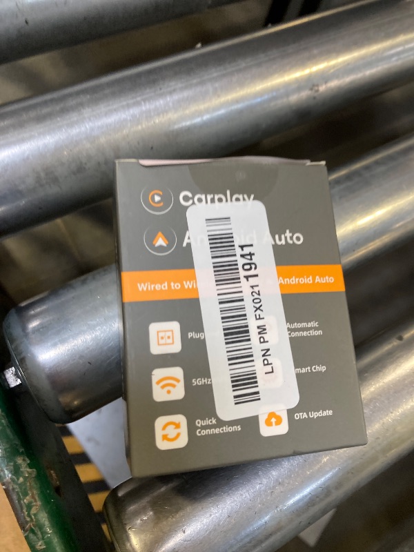 Photo 1 of ?2026 Upgarded?Wireless CarPlay Adapter for iPhone, Mini USB Design for Cars with Wired CarPlay, Fast Connection,5.8GHz WiFi,No Delay, Compatible with iOS 10+ & iPhone 6+, USB/Type C,Plug and Play