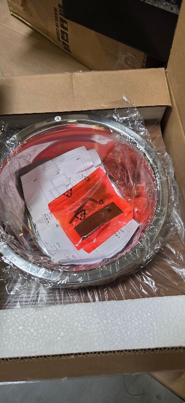 Photo 1 of Spacnom Elevated Dog Bowls for Large Dogs, Raised Dog Bowl Stand with Two X-Large Stainless Steel Bowls for Dogs, 3.5L Capacity, Rustic Walnut