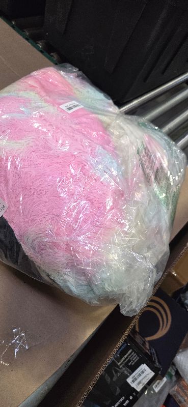 Photo 1 of Calming Dog Beds & Cat Cave Bed with Hooded Cover,Removable Washable Round Beds for Small Medium Pets,Anti-Slip Faux Fur Fluffy Coved Bed for Improved Sleep,Fits up to 15/25 lbs(Colorful,M)