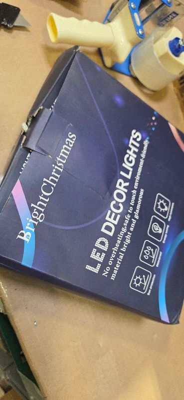 Photo 1 of Guhope String Lights 1200LED 196FT, Waterproof Outdoor String Lights with Remote and Timer, 8 Modes Dimmable Fairy Lights for Indoor Outdoor Wedding Party Holiday Decorations (Cool White)