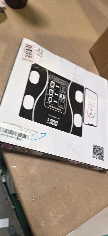 Photo 1 of Intelligent Body Fat Scale, a Simple and Practical Digital Scale That can be Connected to a Mobile Digital Bathroom Scale to Display BMI, Body Fat, Muscle Mass, and Durable Weight Scale (Pink)