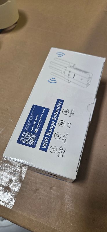 Photo 1 of 2026 New WiFi Extender Signal Booster for Home, 17k+sq.ft Long Range WiFi Repeater Wireless Routers Signal Amplifier, Mesh WiFi 15X Faster Access Point with Ethernet Port, 5 Working Modes