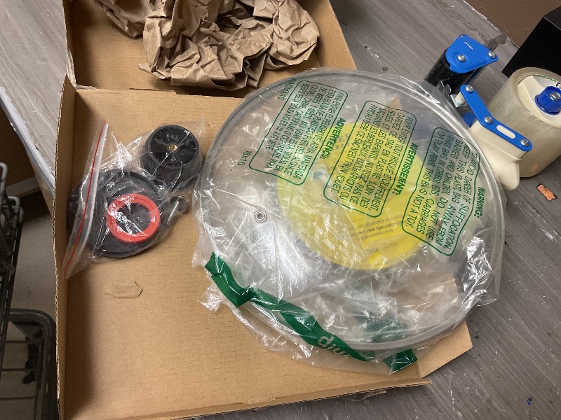 Photo 1 of 10.25 Inch Tempered Glass Lid Compatible with 10-10.25 Inch Lodge Cast Iron Skillets & 5 Quart Dutch Ovens - 10.25 Inch Universal Replacement Cover with Steam Vent - Versatile Round Glass Lid