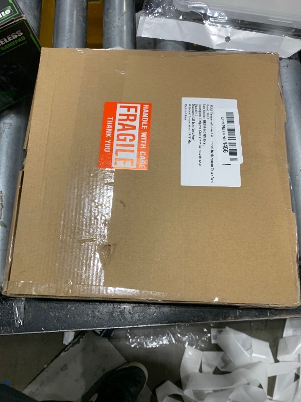 Photo 1 of 10.25 Inch Tempered Glass Lid Compatible with 10-10.25 Inch Lodge Cast Iron Skillets & 5 Quart Dutch Ovens - 10.25 Inch Universal Replacement Cover with Steam Vent - Versatile Round Glass Lid