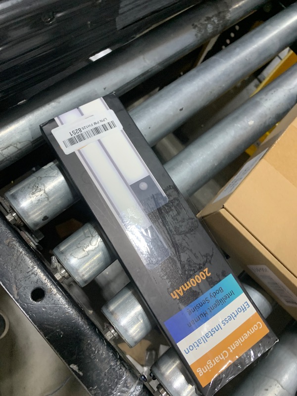 Photo 1 of 10inch Under Cabinet Lighting,4PACK,40 LED 2000 mAh,Rechargeable Motion Sensor Light Indoor,Dimmable Magnetic Closet Lights,Wireless Under Counter Lights for Kitchen, Stairs,Home
