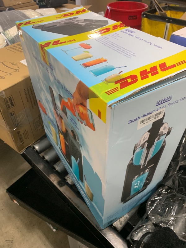 Photo 1 of Iceman by Chefman Slush-Ease 68oz Slushie Machine, 48oz Liquid Capacity Frozen Drink Maker & Slushy Machine with 5 Presets and LED Display, Perfect for Frozen Margaritas, Frappes, Smoothies & Shakes