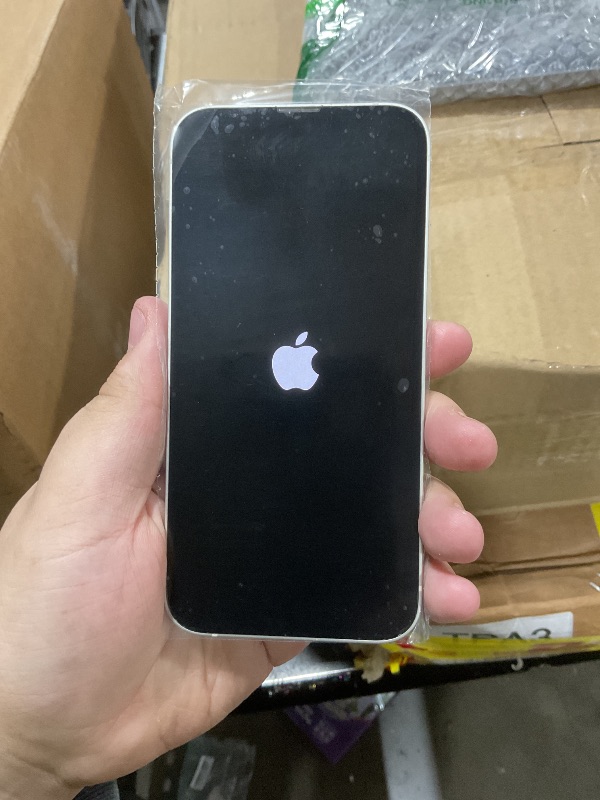 Photo 1 of Apple iPhone 13 (Renewed), 128GB, Starlight - Unlocked