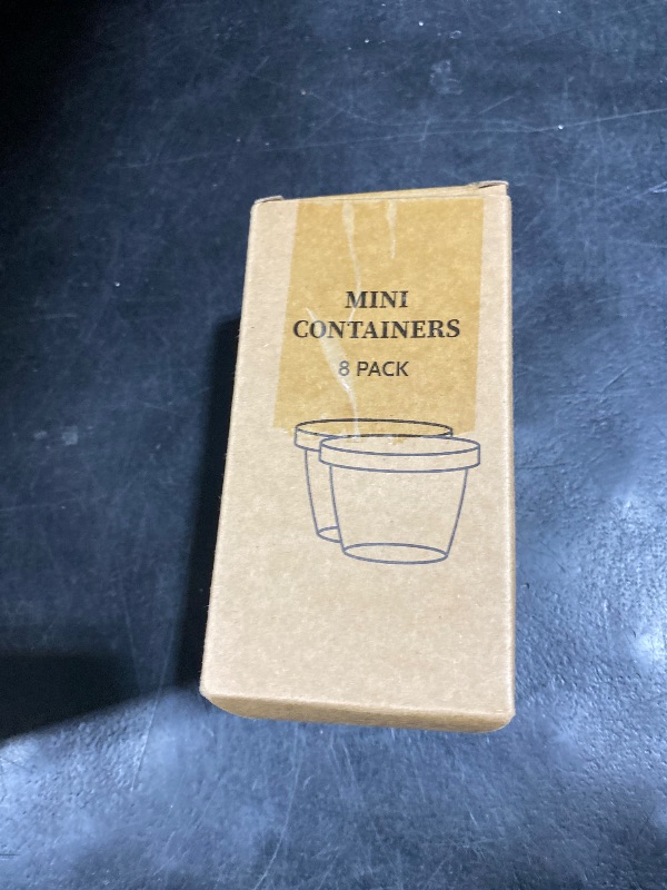 Photo 1 of [8 Pack] Salad Dressing Container To Go, 2.4oz Small Condiment Containers with Leakproof Silicone Lids, Reusable Stainless Steel Sauce Cups for Lunch Bento Box, Picnic and Travel