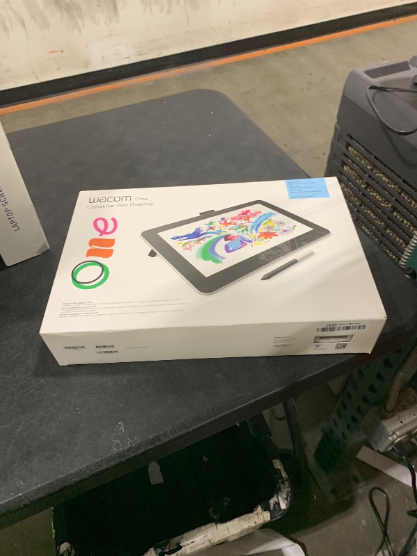 Photo 1 of Wacom One HD Creative Pen Display, Drawing Tablet with Screen, 13.3" Graphics Monitor; Works with Mac, PC & Chromebook, Photo/Video Editing, Drawing & Education Old Gen (2019)