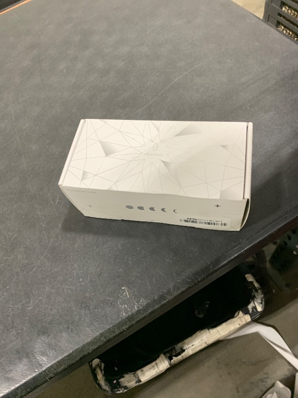 Photo 1 of Chamelo Music Shield Smart Audio Sunglasses – Matte White Frame, Smoke Lenses | Open-Ear Bluetooth Glasses for Men & Women with Electronic Tint Control, Sweat Proof, Sports Eyewear, 100% UV Protection