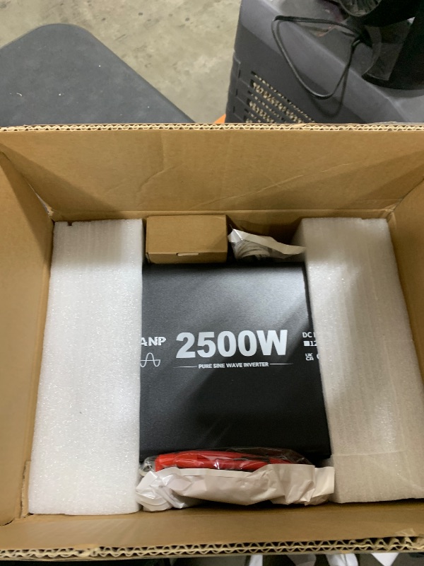 Photo 1 of OLTEANP New 48V 2500 Watts Pure Sine Wave Inverter, 48V DC to 110V AC Power Inverter with 4 AC Outlets, USB Port, Type-C Port for Truck, Vehicle, Power Outage, Remote Control with LCD Screen